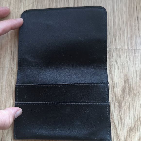 💯% Authentic Chanel Vintage Satin Card Holder Wallet - Picture 3 of 16